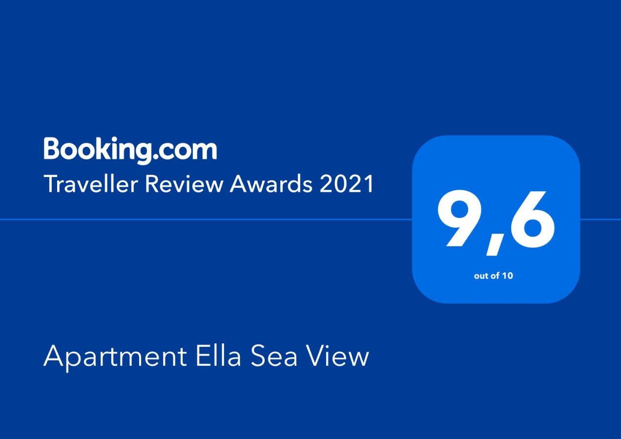 Apartment Ella Sea View Bol Exteriör bild