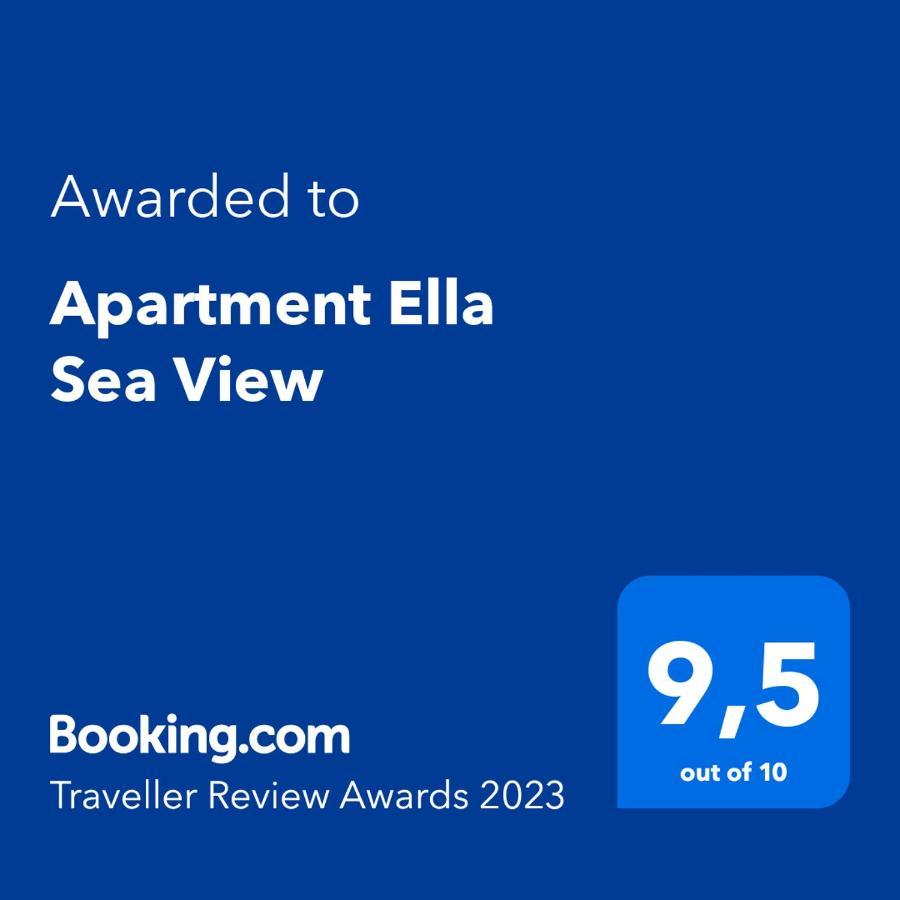Apartment Ella Sea View Bol Exteriör bild