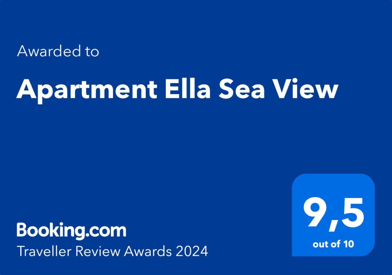 Apartment Ella Sea View Bol Exteriör bild